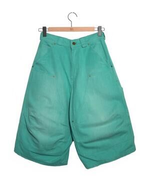 NEW WILLY CHAVARRIA men's stockton double knee short in uniform green